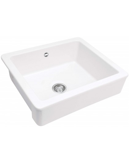Ceramic sink 1-bowl farmhouse