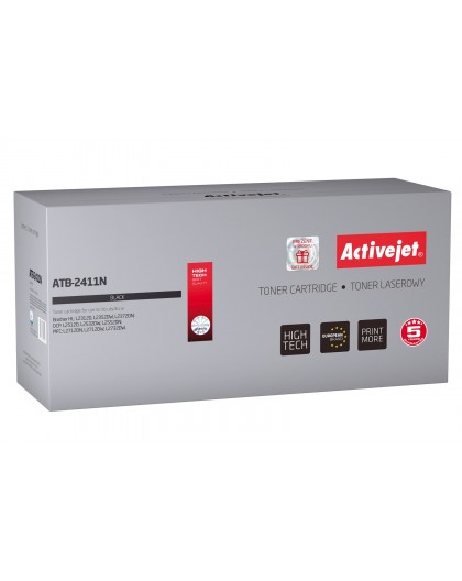 Activejet ATB-2411N tooner (asendust - Brother TN-2411 Supreme 1200 lehekülge must)