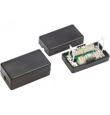 Alantec WTM06 network junction box Cat5e Black