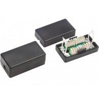 Alantec WTM06 network junction box Cat5e Black