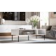 PALAZZO BIS table/latrine 110x60x40 white matte