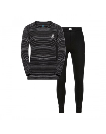 Thermal underwear - Odlo Set ACTIVE WARM Special Set size L Dark grey