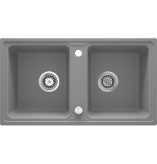 2-bowl granite sink