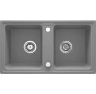 2-bowl granite sink