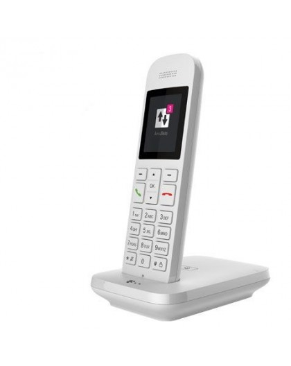 Телефон аналоговый Telekom Sinus 12 с определителем номера, белый