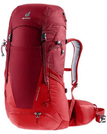 Deuter Futura PRO 36 Women's hiking backpack Red