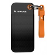 Verbatim Pocket SSD USB 3.2 Gen 2 2TB Black/Orange