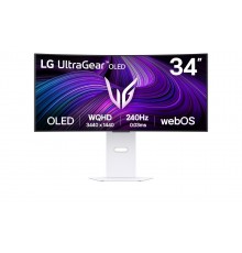 LG 34GX90SA-W computer monitor 86.4 cm (34") 3440 x 1440 pixels Wide Quad HD OLED White