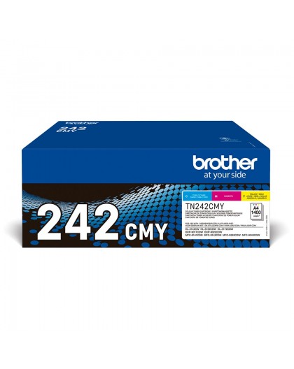 Brother TN-242CMY toner cartridge 1 pc(s) Original Cyan, Magenta, Yellow