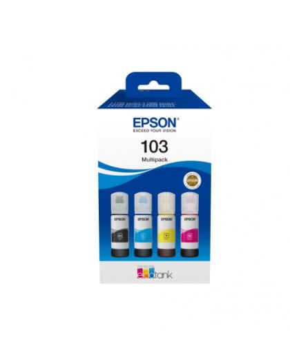 Epson C13T00S64A ink cartridge 4 pc(s) Original Black, Cyan, Magenta, Yellow