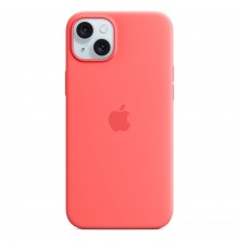 Apple iPhone 15 Plus Silicone Case with MagSafe - Guava