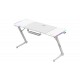 Huzaro Hero 3.3 White RGB - gaming table