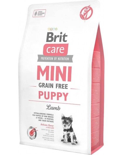 BRIT Care Mini Grain-Free Puppy Lamb - dry dog food - 7 kg