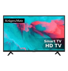 Krüger&Matz KM0232-S6 TV 81.3 cm (32") HD Smart TV Wi-Fi Black 220 cd/m²