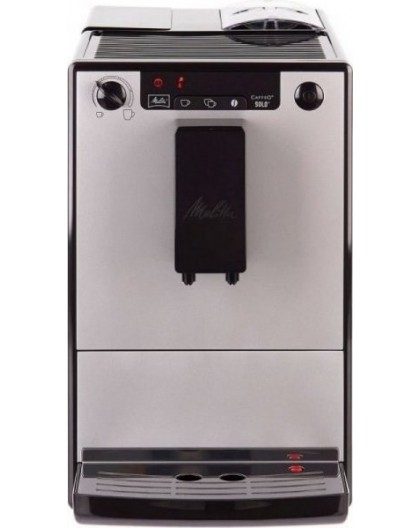 Melitta Solo Pure E950-666 Black and silver espresso machine