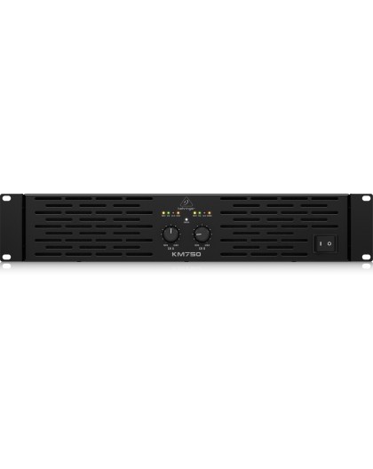 Behringer KM750 audio amplifier 2.1 channels Black