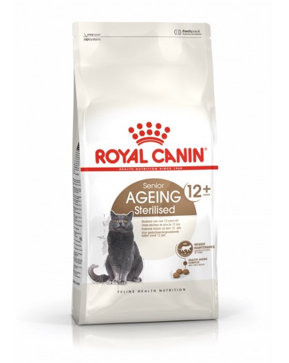 Royal Canin Senior Ageing Sterilised 12+ dry cat food Corn,Poultry,Vegetable 2 kg