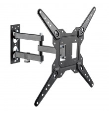 Maclean TV or monitor mount, universal, max VESA 400x400, 23-55", 30kg, black, MC-701N