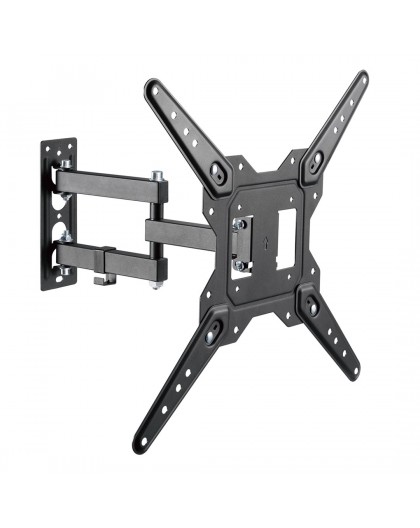 Maclean TV or monitor mount, universal, max VESA 400x400, 23-55", 30kg, black, MC-701N