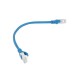 PATCHCORD KAT.6 UTP 0.25M NIEBIESKI FLUKE PASSED LANBERG 10-PACK