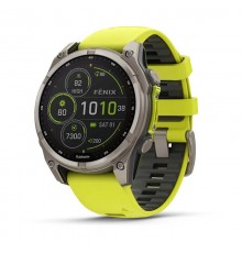 Garmin fenix 8 3.3 cm (1.3") 47 mm Digital 260 x 260 pixels Touchscreen Titanium Wi-Fi GPS (satellite)