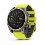 Garmin fenix 8 3.3 cm (1.3") 47 mm Digital 260 x 260 pixels Touchscreen Titanium Wi-Fi GPS (satellite)