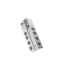 APC PMF83VT-FR surge protector White 8 AC outlet(s) 230 V 3 m