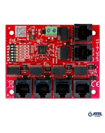 5-PORT POE SWITCH ATTE xPoE-6-11-OF