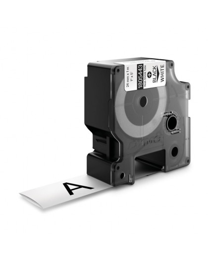 DYMO IND Heat-Shrink Tube Labels - 24mm x 1,5m