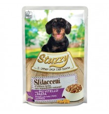 STUZZY Sfilaccetti Veal with pasta - wet dog food - 100g