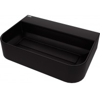 Granite countertop sink with cover