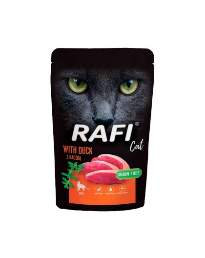 RAFI Cat Adult with duck - wet cat food - 100g
