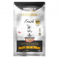 EUPHORIA Fresh Junior Monoprotein Turkey XS/S - dry dog food - 500g