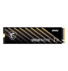 MSI SPATIUM M470 PRO PCIe 4.0 NVMe M.2 2 GB PCI Express 4.0 3D NAND