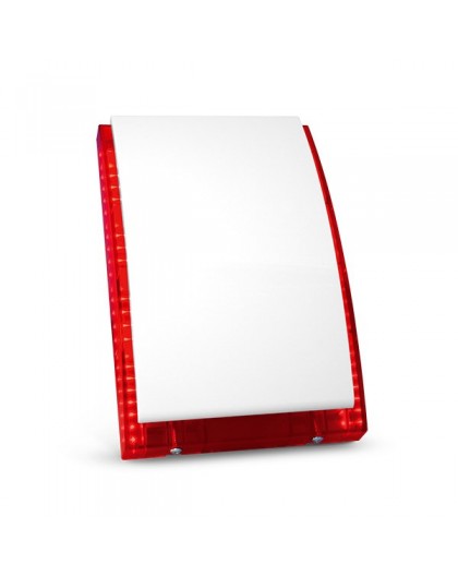 Satel SP-4003 R Wired siren Indoor/outdoor Red, White