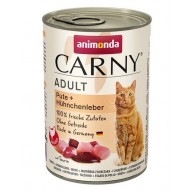 ANIMONDA Cat Carny Adult Turkey with chicken liver - wet cat food - 400 g