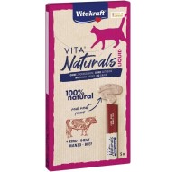 VITAKRAFT VITA NATURALS Liquid beef - cat treat - 5x15 g