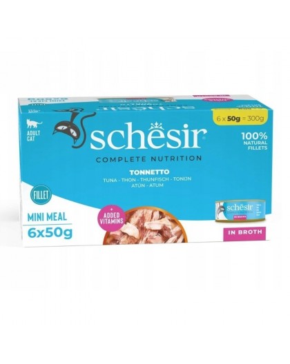 SCHESIR in cooking water Tuna - wet cat food - 6 x 50 g