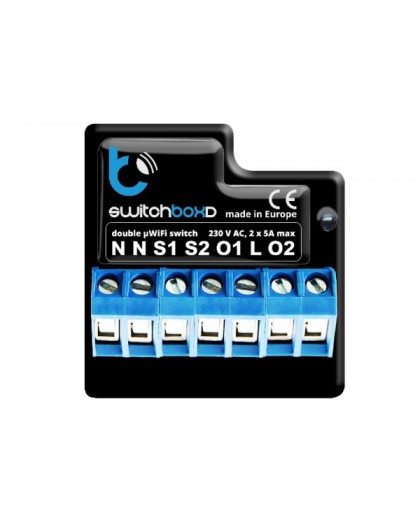 BLEBOX switchboxD - DOUBLE CIRCUIT BREAKER 230V