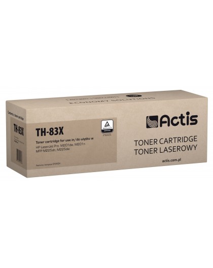 Actis TH-83X Toner (replacement for HP 83X CF283X Standard 2200 pages black)