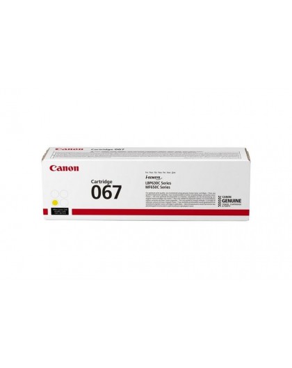 Canon 067 toner cartridge 1 pc(s) Original Yellow