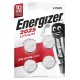 ENERGIZER BATTERIES SPECIALIZED CR2025 4 PIECES
