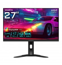 GIGABYTE M27UA 27" UHD Gaming Monitor - 3840 x 2160, 160Hz, 1ms, 400 cd/m², FreeSync Premium, HDR ready, HDMI 2.1, Displayport 1