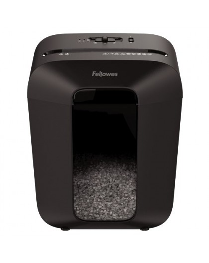 Fellowes Powershred LX41 paper shredder Particle-cut shredding Black