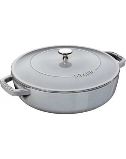 Deep frying pan with lid STAUB 28 cm 40511-470-0