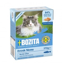 BOZITA Fresh Menu Sterilised Arctic char - wet cat food - 370g