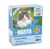 BOZITA Fresh Menu Sterilised Arctic char - märg kassitoit - 370 g
