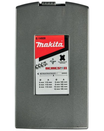 MAKITA DRILL BIT SET SDS+ 7pcs. NEMESIS 2