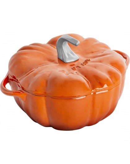 Staub Pumpkin Cast Iron Pot - Cinnamon, 3.45 ltr