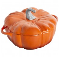 Staub Pumpkin Cast Iron Pot - Cinnamon, 3.45 ltr